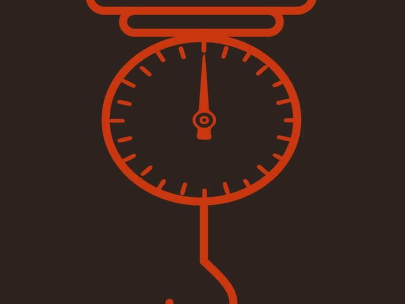 Spring scale icon vector – Balance Design in EPS