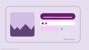 Digital interface product illustration vector